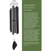 Music of the Spheres Handcrafted Outdoor Quartal Soprano Wind Chime — Bright, Harmonious Melodies — 30"