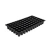 SunPack 21"x11" 72 Cell Round Insert, for Indoor Gardening, Greenhouses and Seeding, Black, fits 10x20 Tray