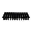 SUNPACK 21" x 11" Heavy Duty 72-Cell Circular Insert Tray, Black, 2.5"