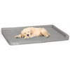 PetFusion PuppyChoice Solid Foam Dog Crate Bed, Grey