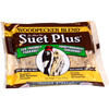 Wildlife Sciences Woodpecker Blend Suet Plus Bird Feed, Melt Resistant Formula, 11oz (Single Cake)