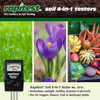 Luster Leaf Rapitest 4in1 Soil pH Moisture Fertility Light Tester, Use for Flowers, Veggies/Fruit and Landscape Plants