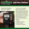 Luster Leaf Rapitest 4in1 Soil pH Moisture Fertility Light Tester, Use for Flowers, Veggies/Fruit and Landscape Plants