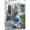 Music of the Spheres Mongolian Tenor, Medium-Large Handcrafted, Precision Tuned, Weather Resistant Unique Outdoor Wind Chime, 60"