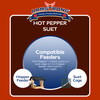 Armstrong Wild Bird Food Hot Pepper Suet Blend, 10.6oz (Pack of 12)