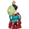 Old World Christmas Blown Glass Ornament for Christmas Tree, Geisha