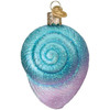 Old World Christmas Blown Glass Ornament for Christmas Tree, Fanciful Spiral Shell