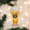 Old World Christmas Blown Glass Ornament for Christmas Tree, Houston Astros Glass of Beer (with OWC Gift Box)