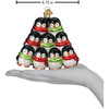 Old World Christmas Blown Glass Ornament for Christmas Tree, Penguin Family Of 9