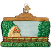 Old World Christmas Blown Glass Ornament for Christmas Tree, Our Ranch (with OWC Gift Box)