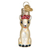 Old World Christmas Blown Glass Ornament for Christmas Tree, Mini Clarice