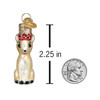 Old World Christmas Blown Glass Ornament for Christmas Tree, Mini Clarice