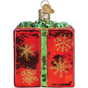 Old World Christmas Glass Blown Ornament, Red Gift Box, 3.25" (With OWC Gift Box)