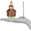 Old World Christmas Blown Glass Ornament for Christmas Tree, 2024 Snowman (with OWC Gift Box)
