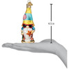 Old World Christmas Blown Glass Ornament for Christmas Tree, Seaside Gnome (with OWC Gift Box)