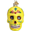 Old World Christmas Blown Glass Ornament for Christmas Tree, Sugar Skull