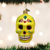 Old World Christmas Blown Glass Ornament for Christmas Tree, Sugar Skull