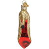 Old World Christmas Blown Glass Ornament for Christmas Tree, Glam Heel (with OWC Gift Box)