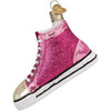Old World Christmas Blown Glass Ornament for Christmas Tree, Fashion Sneaker