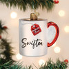 Old World Christmas Blown Glass Ornament for Christmas Tree, Swiftea Mug