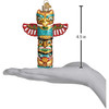 Old World Christmas Blown Glass Ornament for Christmas Tree, Totem Pole