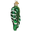 Old World Christmas Blown Glass Ornament for Christmas Tree, Monstera Leaf (with OWC Gift Box)