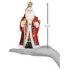 Old World Christmas Blown Glass Ornament for Christmas Tree, Norwegian Santa