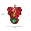 Old World Christmas Blown Glass Ornament for Christmas Tree, Dungeons & Dragons Red Dragon