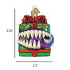 Old World Christmas Blown Glass Ornament for Christmas Tree, D & D Holiday Mimic (with OWC Gift Box)
