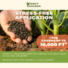 Fancy Chicken Pelleted Organic Lawn & Garden Food, 100% Dried Poultry Manure Fertilizer, 40lb (Covers up to 10,000 sq ft)