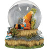 Old World Christmas Musical Tabletop Gnome Snow Globe, Autumn Forest, 6.25"