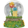 Old World Christmas Musical Tabletop Gnome Snow Globe, Spring Garden, 6.25"