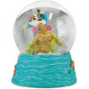 Old World Christmas Musical Tabletop Gnome Snow Globe, Summer Coastal, 6.25"