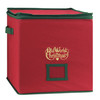 Old World Christmas 4-Tiered Ornament Box for Storage, Holds up to 64 Ornaments
