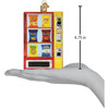 Old World Christmas Blown Glass Ornament for Christmas Tree, Frito Lay Vending Machine