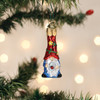 Old World Christmas Blown Glass Ornament for Christmas Tree, Mini Garden Gnome