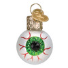 Old World Christmas Blown Glass Ornament for Tree, Mini Evil Eye