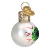 Old World Christmas Blown Glass Ornament for Tree, Mini Evil Eye