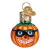 Old World Christmas Gumdrop Ornament Collection, Mini Masked Jack O'Lantern