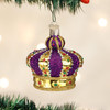 Old World Christmas Blown Glass Ornament for Christmas Tree, Crown Of Royalty