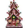 Kurt Adler Christmas Gingerbread Cookie House Decoration, 13in