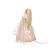 Kurt Adler 10-Light Angel Tree Topper, Ivory, 12"