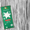 Kurt Adler Christmas Decorations, Silver Icicle Tinsel Strands, 18in