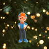 Kurt Adler Officially Licensed Blippi Decoupage Ornament, 3.5"