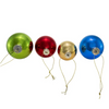 Kurt Adler Multicolor Shiny Glass and Aluminum Ornaments, 20-Piece Set