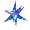 Kurt Adler Lighted Magical Iridescence Holographic Foldable Starburst + Remote, 19.25" Kurt Adler Lighted Magical Iridescence Holographic Foldable Starburst + Remote, 19.25"