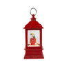 Kurt Adler Peanuts Light Up Musical Christmas Lantern, Snoopy & Woodstock, 9in