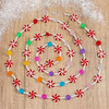 Kurt Adler Christmas Decorations Plastic Garland, Multicolored Hard Candy with Peppermint Rounds, 9ft