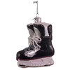 Kurt Adler Noble Gems Glass Ornament for Christmas Tree, Ice Hockey Skates