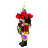 Kurt Adler Noble Gems Glass Ornament for Christmas Tree, Mexican Nutcracker